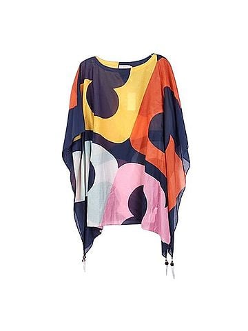 Tory Burch Printed Beach Caftan Swimsuit Cover Up (view 2)