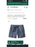 L.L.Bean 100% Cotton Blue Shorts Size 18 - photo 6