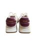 TOMS White Burgundy Sneakers Size 10 - photo 2