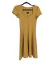 Rock Steady Yellow Casual Dress Size S - photo 2