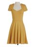 Rock Steady Yellow Casual Dress Size S - photo 1