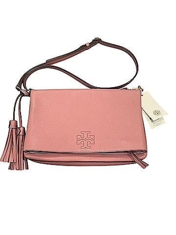 Tory Burch Thea Foldover Crossbody Leather Crossbody Bag (view 1)