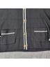 Adrianna Papell Solid Black Blazer Size M - photo 5