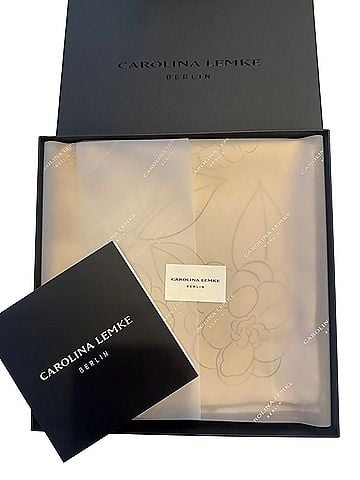 Carolina Lemke Sunlit Petal Silk Scarf (view 2)