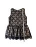 Zac Posen Solid Black Sleeveless Blouse Size 6 - photo 7