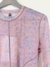 Veronica Beard 100% Polyester Floral Orange Purple Long Sleeve Blouse Size M - photo 4