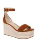 Veronica Beard 100% Suede Brown Wedges Size 9 - photo 1