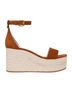 Veronica Beard 100% Suede Brown Wedges Size 9 - photo 2