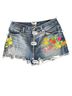 7 For All Mankind Floral Denim Shorts Size 29 - photo 4