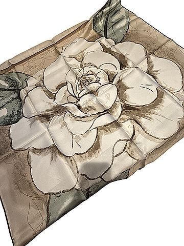 Carolina Lemke Sunlit Petal Silk Scarf (view 1)