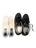 Golden Goose 100% Leather Black White Sneakers Size EU 39 - photo 4