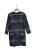 Nic + Zoe Print Black White Coat Size L - photo 1