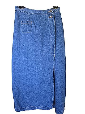 Stonebridge Denim Skirt (view 1)