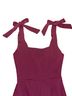 Francesca's Burgundy Jumpsuit Size XS - photo 2