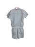 James Perse Stripes Blue White Romper Size M - photo 2