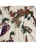 Chico's 100% Tencel Floral Pink Green Blazer Size S - photo 4