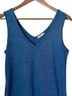 Faherty 90% Nylon 100% Cotton Solid Blue Casual Dress Size M - photo 2