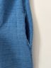 Faherty 90% Nylon 100% Cotton Solid Blue Casual Dress Size M - photo 3