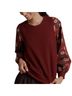 Anthropologie Floral Red Jersey Size XS - photo 1