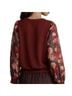 Anthropologie Floral Red Jersey Size XS - photo 2