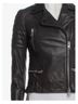 ALLSAINTS 100% Leather Solid Black Leather Jacket Size XS - photo 5