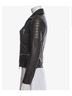 ALLSAINTS 100% Leather Solid Black Leather Jacket Size XS - photo 3