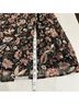 Madewell Floral Black Multi Color Casual Dress Size 24 - photo 4
