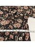 Madewell Floral Black Multi Color Casual Dress Size 24 - photo 3