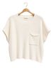 Umgee White Short Sleeve Top Size L - photo 1