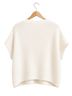 Umgee White Short Sleeve Top Size L - photo 2