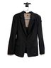Bershka 100% Polyester Black Blazer Size S - photo 1