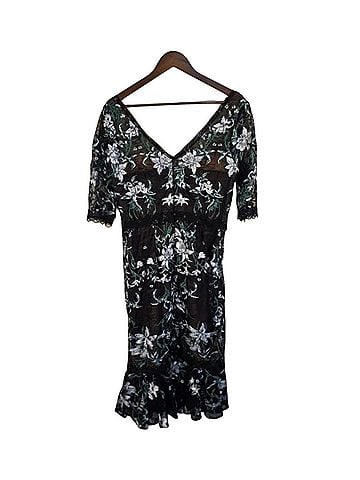 MARCHESA notte Cocktail Dress (view 2)