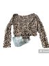 Heavenly Animal Print Multi Color Long Sleeve Blouse Size XXL - photo 5