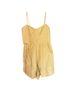 Acacia 100% Flax Yellow Romper Size S - photo 2