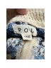 Pol 100% Acrylic Graphic Blue White Cardigan One size - photo 3