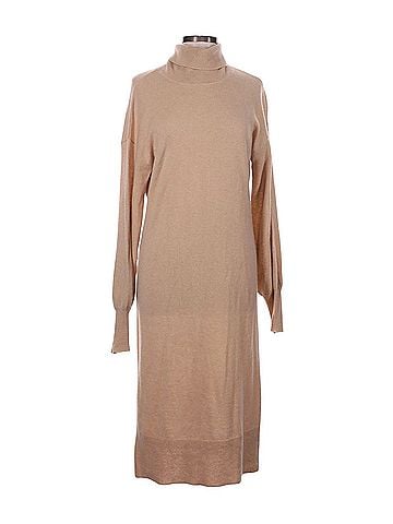 The Cashmere Project Turtleneck Wool Dress (view 1)