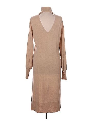 The Cashmere Project Turtleneck Wool Dress (view 2)