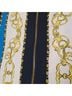 Cache 100% Polyester Print Blue Gold Ivory Jacket Size L - photo 11