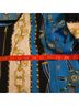 Cache 100% Polyester Print Blue Gold Ivory Jacket Size L - photo 10