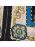 Cache 100% Polyester Print Blue Gold Ivory Jacket Size L - photo 5