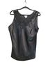Cinema Etoile 100% Polyester Black Sleeveless Top Size XL - photo 1