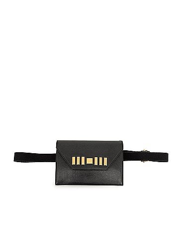 Saint Laurent Studded Leather Belt Bag (view 1)