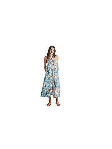 Faherty Bay Twist Dress - Paradise Blossom Floral Casual Dress (view 1)