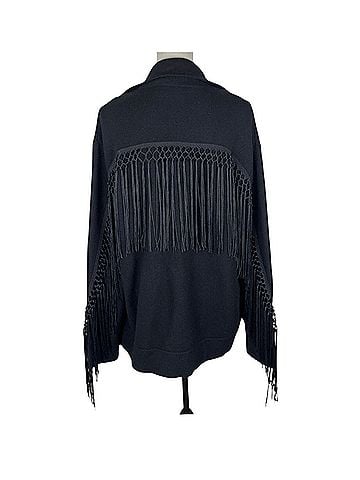 ALLSAINTS Robyn Fringe Moto Biker Jacket Jacket (view 2)
