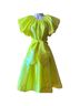 Christopher John Rogers Solid Yellow Cocktail Dress Size XXS - photo 1