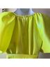 Christopher John Rogers Solid Yellow Cocktail Dress Size XXS - photo 6