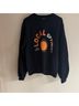 madhappy 100% Cotton Solid Blue Sweatshirt Size M - photo 4