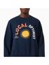 madhappy 100% Cotton Solid Blue Sweatshirt Size M - photo 3