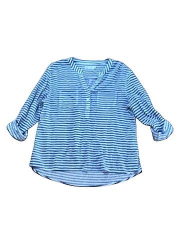 Carve Designs Dylan Gauze Long Sleeve Blouse (view 1)