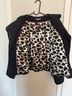Dana Buchman Animal Print Black White Blazer Size XL - photo 4